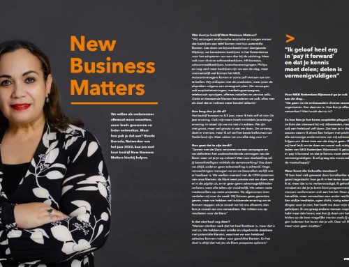 New Business Matters staat in magazine STERKR